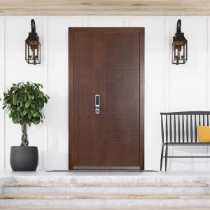 Cửa thép 2 cánh lệch GuangYi GMZ6068