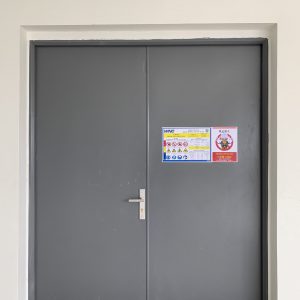 Cửa thép chống cháy 2 cánh 90 phút